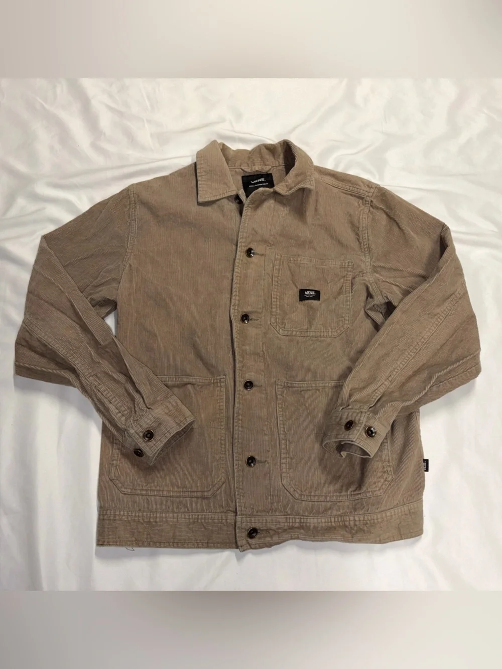 Vans Men's Tan Corduroy Shirt Jacket Lot O